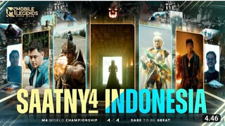 M4 Mobile legend udah mau di mulai guys (Parodi Piala  M4 vs para player esport ML