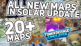 All NEW Maps in Solar Eclipse Update - Tower Defense Simulator