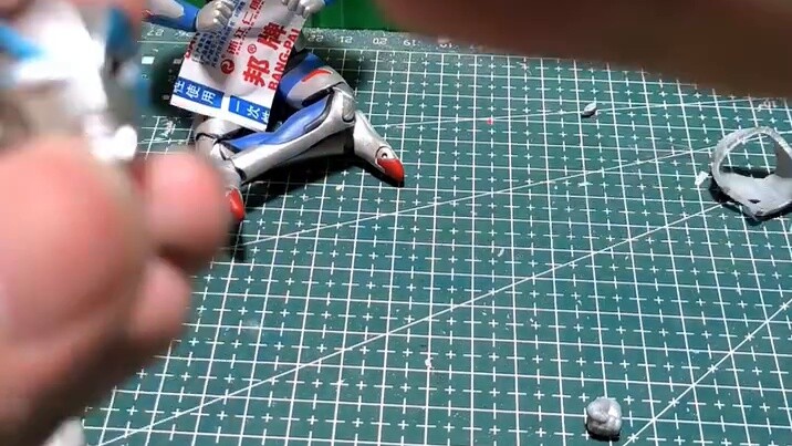 Self-modified SHF Blaze Ultraman process video (looking forward to the new drama online)