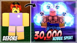 I Spent $30,000+ Robux and FINALLY Became Mythical "God Enel" on Fruit Battlegrounds...