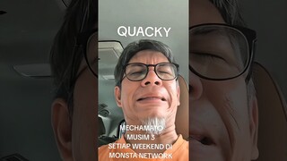 PENGISI SUARA QUACKY DALAM SIRI ANIMASI MECHAMATO S3 #quacky #mechamatoseason3 #voiceactor #shorts