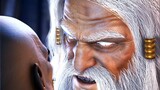 Terrible end of Zeus, Zeus vs Kratos, God of War 3 vs Zeus, Full HD - Fights Forever