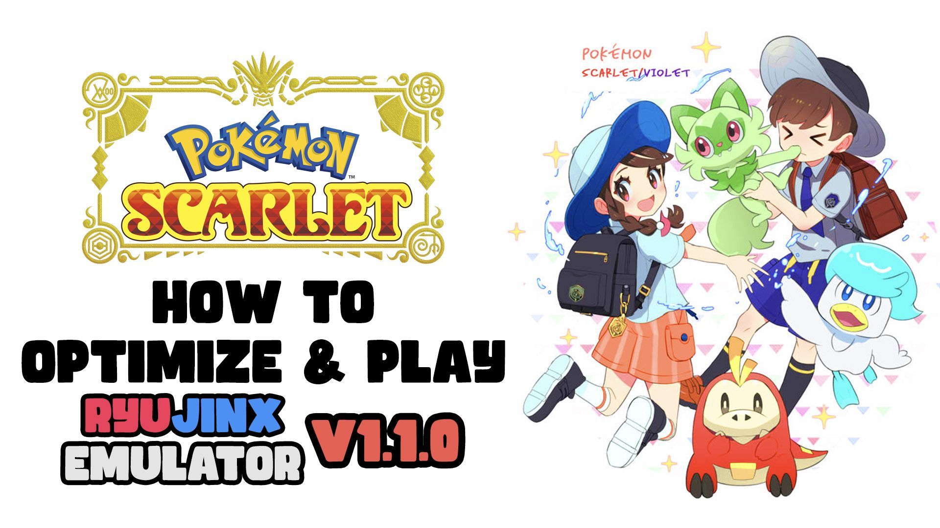 How to Play Pokémon Scarlet & Violet on PC - Ryujinx Switch