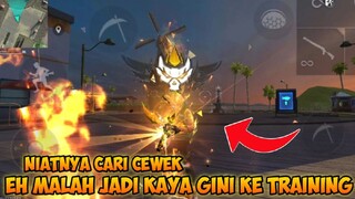 NIAT CARI CEWEK KE TRAINING, MALAH JADI GINII?!! GARENA FREE FIRE