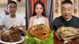 Chinese Food Mukbang Eating Show | Spiced sheep's head #356 (1041-1043)