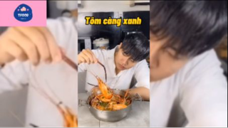 Làm tôm càng xanh sốt bơ tỏi #anngon