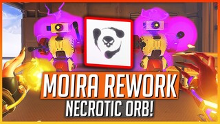 Overwatch 2: Moira NECROTIC ORB Rework Ability! - Mercy's SUPERCHARGED Guardian Angel!