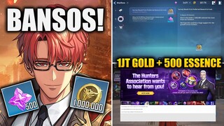 CEK EMAIL SEKARANG! Bansos 1 Juta Gold & 500 Essence Udah Turun | Solo Leveling: ARISE