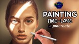 Pex-cil [ PAINTING ] เห็นแสงในตาฉันไหม | วาดด้วย Procreate | Time-lapse