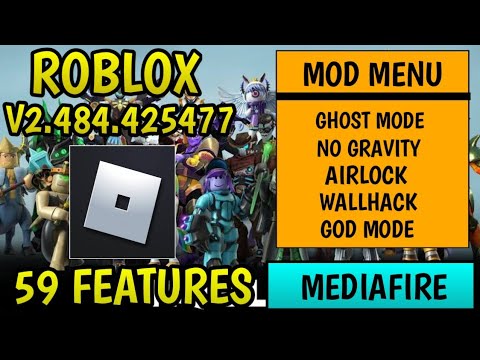 Roblox Mod Menu, v2.531.422, ✓Free Robux, God Mode, Speedhack