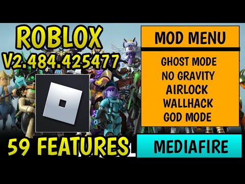 Roblox Mod Menu V2.472.420209😍 Updated With 45 Features No Ban!!!🤩 100%  Working!!😎 - BiliBili