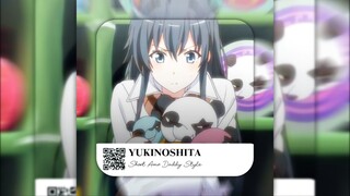 SHORT AMV DADDY STYLE - YUKINOSHITA | ALIGHT MOTION