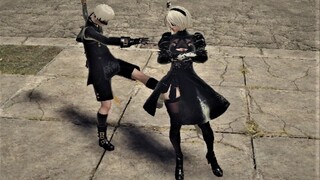 [Gameplay] [NieR: Automata] Những bước đi dễ thương của 2B