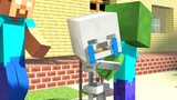 Monster School: Poor Skeleton & Good Zombie - Sad Story but Happy Ending | Minecraft Animation