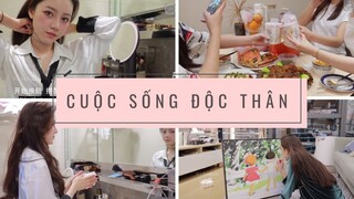 SUB | Life of a single girl ~ abdominal muscle workout, diets, gatherings of friends | Tang Yuan |#3