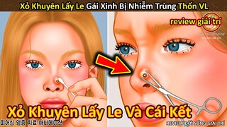 Nhím Cute Review Gái Xinh xỏ khuyên bị nhiễm trùng thốn VL và cách xử lý || Review Giải Trí Đời Sống