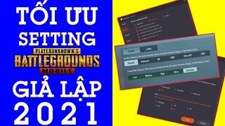 Tối Ưu Setting PUBG Mobile Giả Lập GAMELOOP ✅