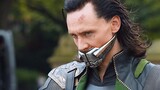 Why is Loki's mouth sealed? Because not only does he play Captain America, he is also very verbose.