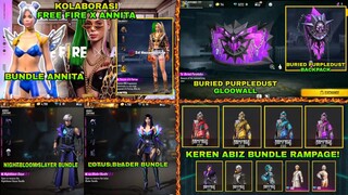 BOCORAN FF❗️BUNDLE RAMPAGE FULL VERSION😍| FREE FIRE X ANNITA COLLAB  | NEW BUNDLE DIAMOND ROYALE?😱😱