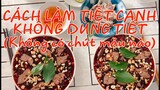 Cách làm TIẾT CANH không dùng máu - món ăn kinh dị Việt Nam không còn kinh dị|blood pudding NO BLOOD
