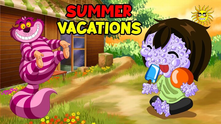 Types of Summer Vacations ft. Village | Ache or Bure Summers | Indian girl Animator |