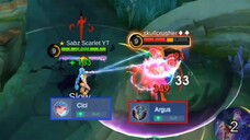 CICI VS ARGUS | PERTARUNGAN 2 HERO YANG DI BUFF‼️