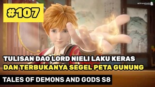 Tulisan Dao Nieli Laris Dan Terbukanya Segel Peta Gunung - Alur Cerita Donghua TODG S8 Part 107