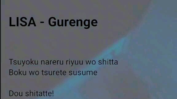 gurenge by : LISA demon slayer S1 intro