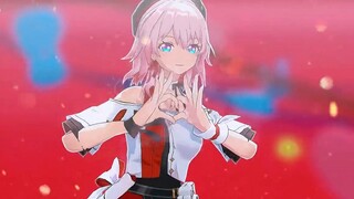 Saya merekomendasikan Miss March [hubungan KFC 7 Maret/MMD Kereta Api Star Dome]