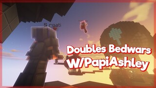 Random Doubles Bedwars w/PapiAshley | Hypixel Bedwars