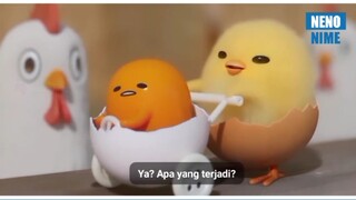 Gudetama, si telur pemalas, dengan enggan memulai petualangan luar biasa bersama Shakipiyo