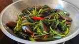 100 Pesos Budget Ulam Recipe! Masarap din ang Ganitong Luto ng Tahong with Kangkong | Murang Ulam