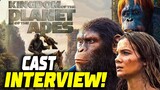 Kingdom Of The Planet Of The Apes Cast On Caesar's Legacy, Gorilla Warfare - Cast Interview