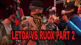LETDA VS RUOX PART 2 | BUDI FRONTAL NGAMUX..