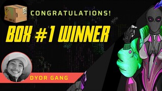 Drunk Robots - WINNER Giveaway Announcement (Container #1)