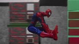Spider-Man Web Swing 1-minute loop (STOP MOTION)