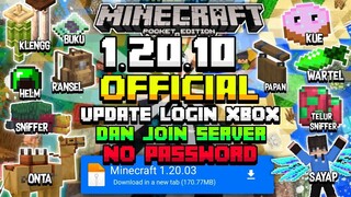 UPDATE !! Riview Minecraft versi terbaru 1.20.10 Update official & New fitur lengkap No password!!!