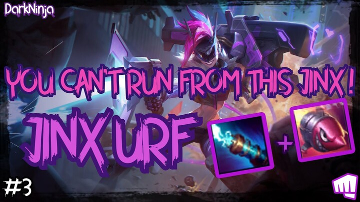YOU CAN'T RUN FROM THIS JINX!! (JINX URF MONTAGE) LEAGUE OF LEGENDS #3