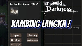 The Wild Darkness Pet Guide ! Kambing dengan isi tas yg sangat banyak , melebihi Kantung Dimensi