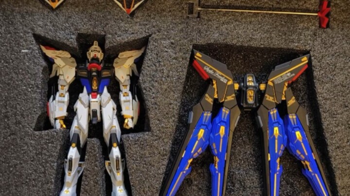 Bandai mg โจมตีอิสรภาพแห่งความมั่งคั่ง, Meow Meow โจมตีอิสรภาพของ gk, บันทึกวิดีโอแพ็คเกจใหม่ "Black