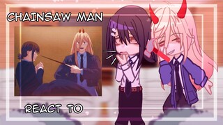 Chainsaw man react to future | Gacha club | MANGA SPOILERS