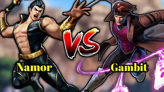 NAMOR VS GAMBIT | MARVEL SUPER WAR | NAMOR SKILL GUIDE