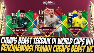PEMAIN MURAH TERBAIK SEMUA POSISI EVENT WORLD CUP 2022 FIFA 2022 MOBILE | FIFA MOBILE 22 INDONESIA