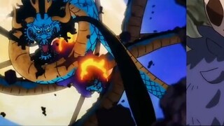 One Piece Chapter 1071, Luffy vs Kaido, storyboard modification + before and after comparison