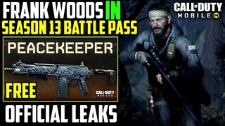 Season 13 Battle Pass Character & Weapons Leak Call of duty mobile | Season 13 Cod Mobile New Leaks