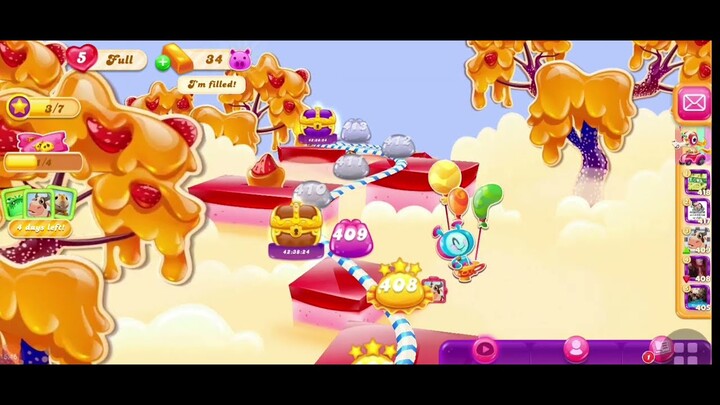 Candy Crush Jelly | level 404-407