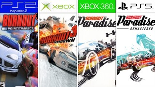 BURNOUT Game Evolution 2001 - 2021