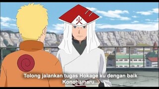 Boruto Episode 257 - Konohamaru menggantikan Naruto sebagai Hokage