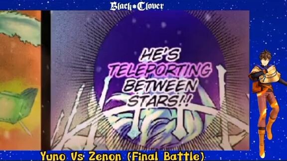 yuno vs zenon( black clover)