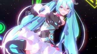 [MIKU] โชว์ร้องเพลง Weekender Girl ท่ามกลางแสงสี